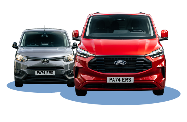 Van insurance - image of two vans